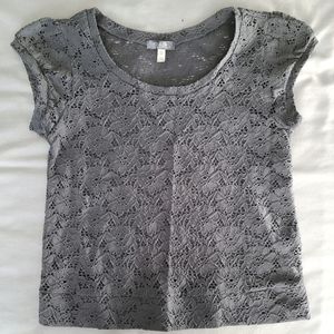 Sound & Matter Floral Crochet Top